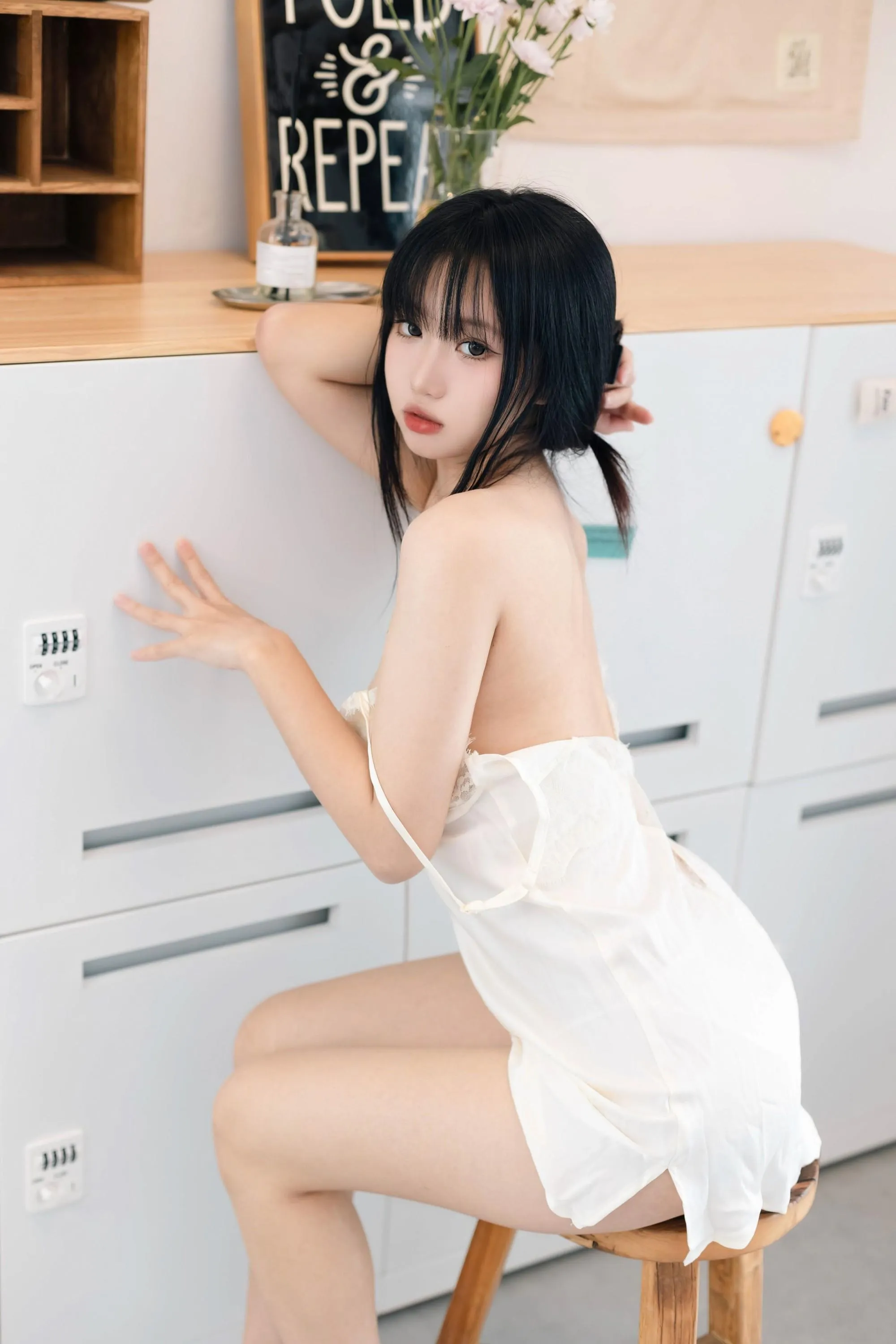 柒柒要乖哦 – NO.042 半糖下午茶 [30P]插图9